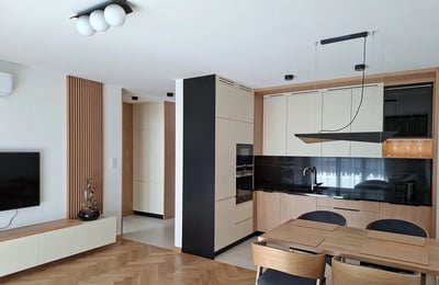 Аренда стильной, меблированной 2-комнатной квартиры, 51 м², Grzegórzki, Краков, Польша